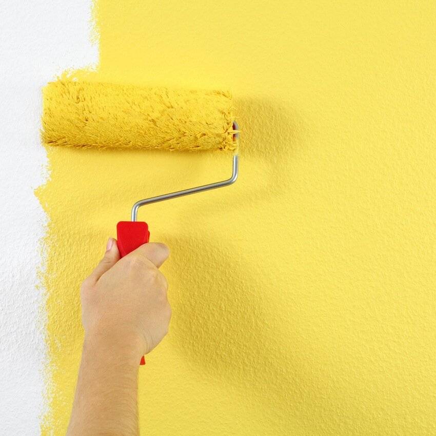 Каким валиком лучше красить стены водоэмульсионной краской - все про гипсокартон