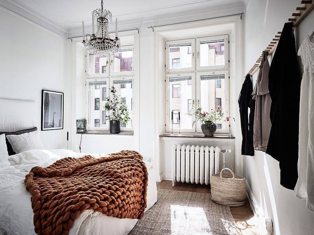 Спальня в скандинавском стиле: более 70 фото спален