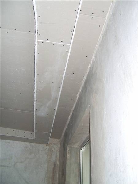 Как повесить потолочную гардину на потолок из гипсокартона