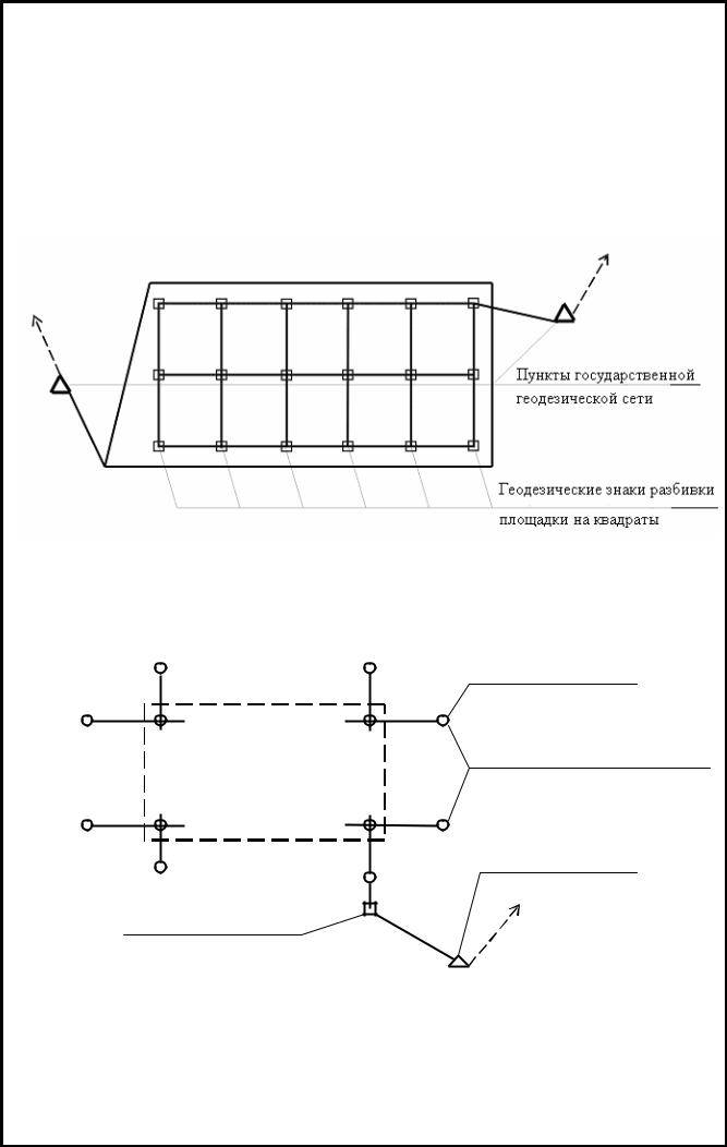 Исполнительная схема закрепления осей