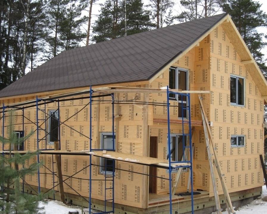 В доме из сип-панелей, крыша тоже должна быть из сип-панелей? - fastbuildings