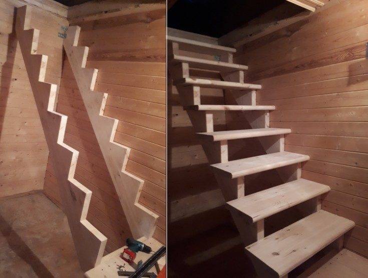 Лестница на второй этаж своими руками - 95 фото, схемы, чертежи и проекты удобных и несложных конструкций лестниц