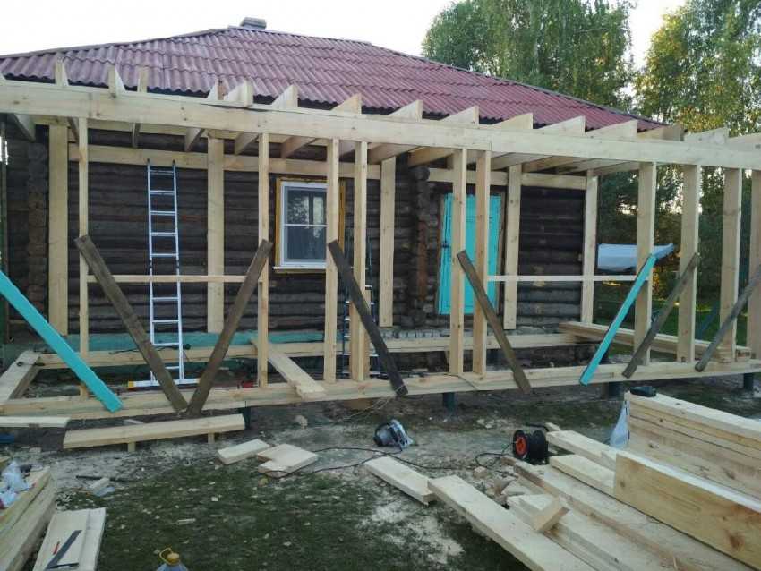 Как сделать пристрой к деревянному дому — пошаговая инструкция по проектированию и постройке пристройке (105 фото и видео)