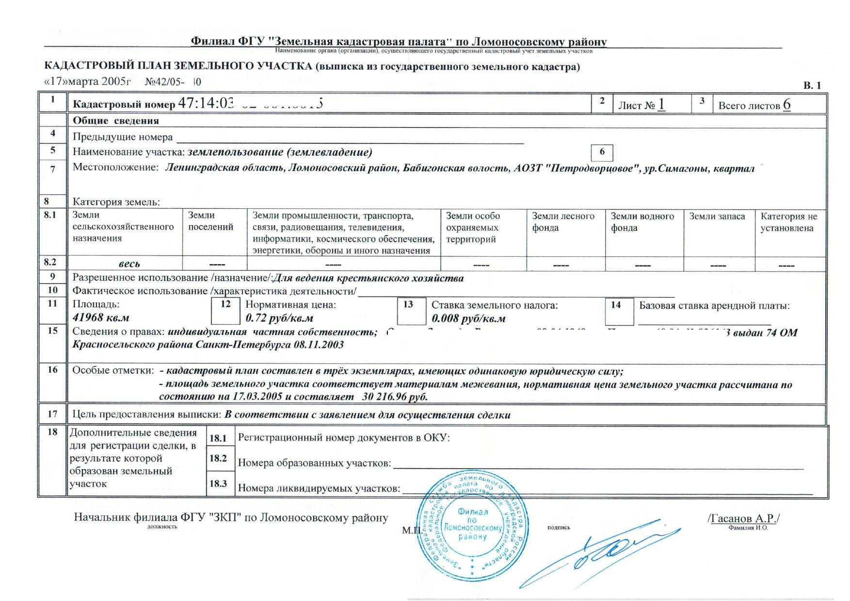 Сколько стоит кадастровый план земельного участка в ленинградской области