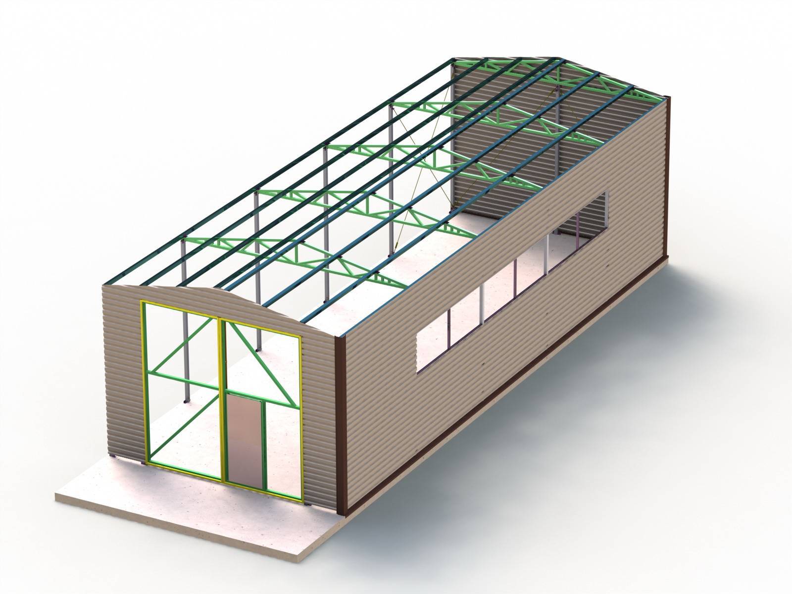 Быстровозводимый гараж из лстк - инновационное решение в строительстве