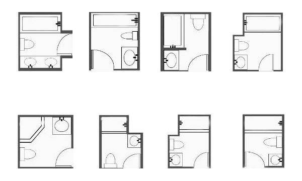 Дизайн ванной комнаты 3-5 кв м: планировка совмещенного санузла со стиральной машиной и туалетом  - 33 фото