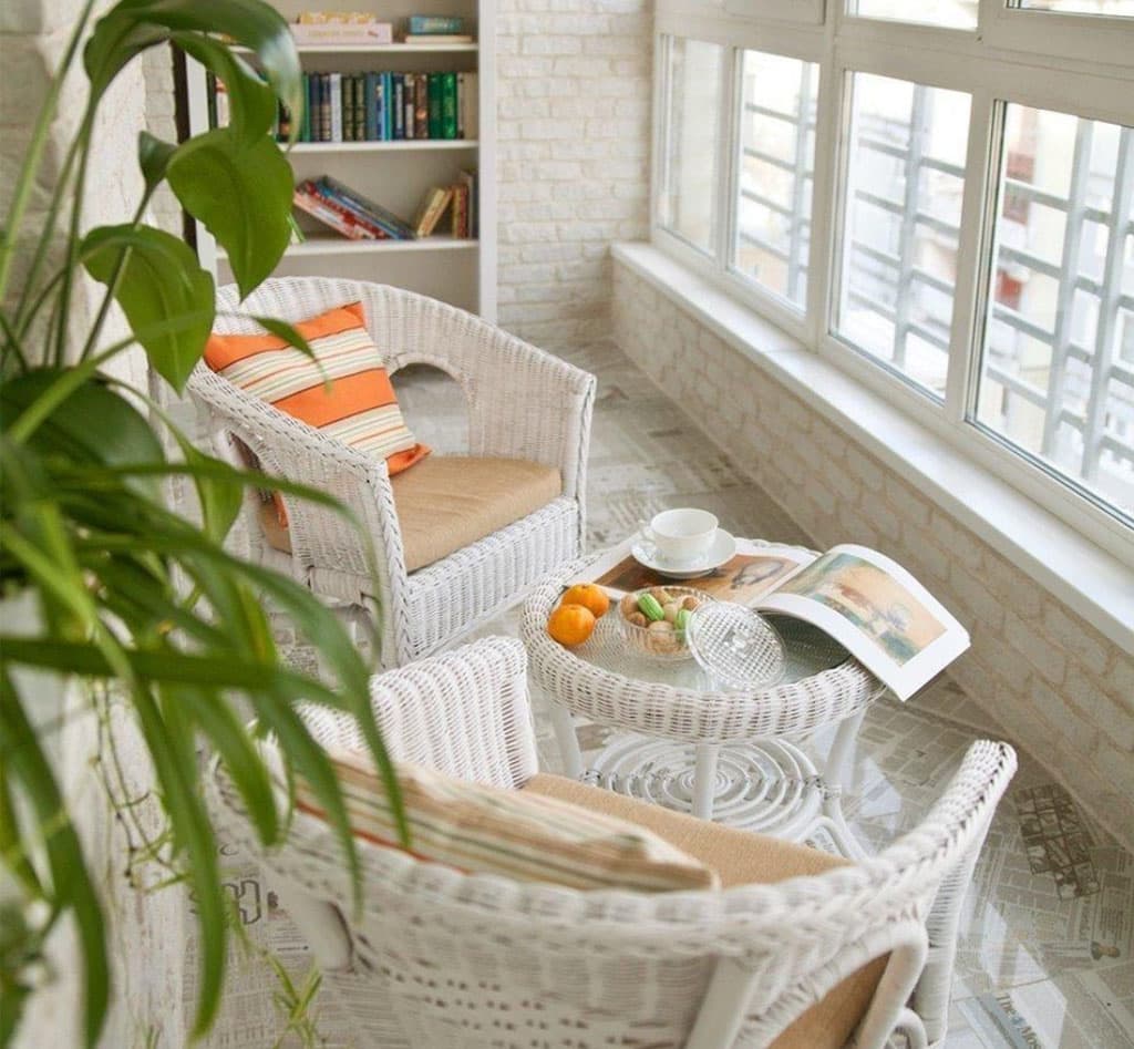 ﻿балкон в стиле прованс — атмосфера уюта и отдыха