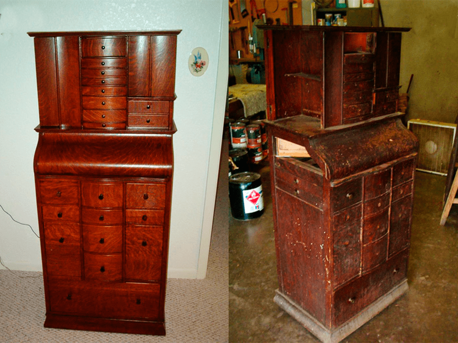 Реставрация старой деревянной мебели своими руками: все варианты и рекомендации