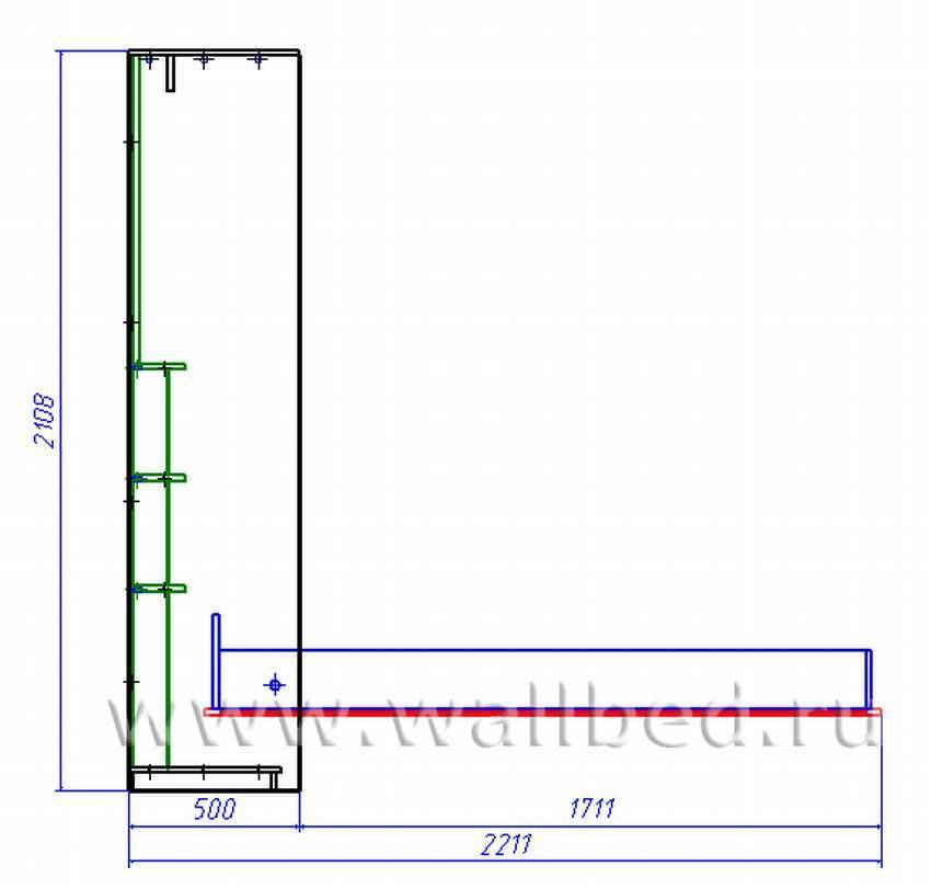 Кровать шкаф трансформер своими руками чертежи и схемы шкаф кровать