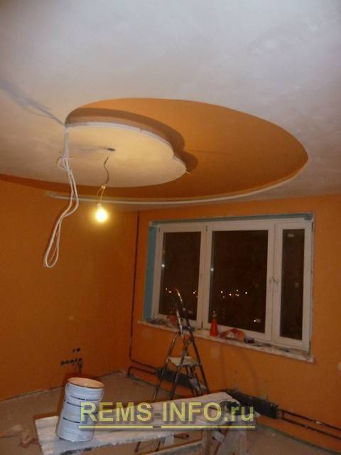 Как покрасить потолок из гипсокартона водоэмульсионной краской без разводов