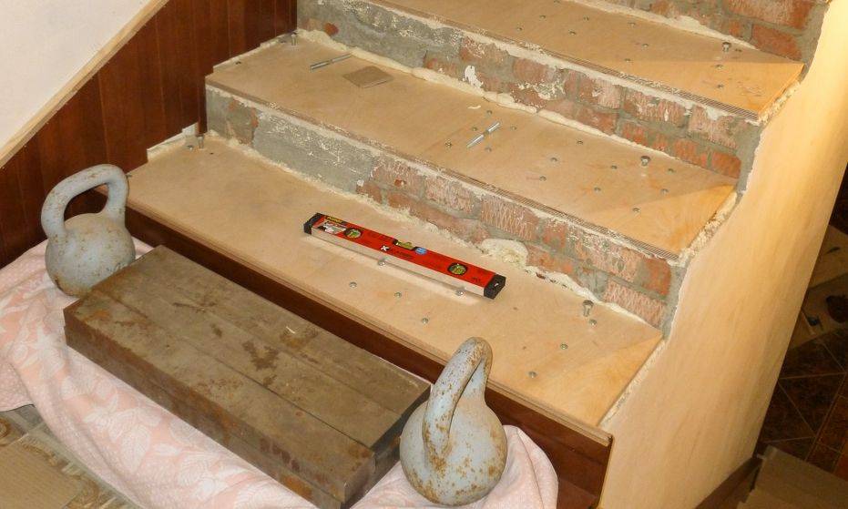 Отделка бетонной лестницы деревом своими руками | «букдуб» в санкт-петербурге