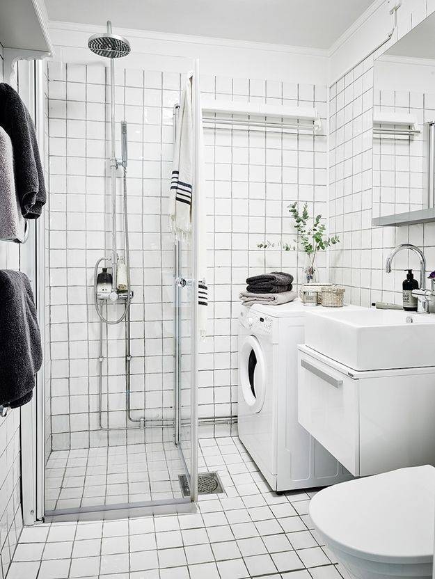 Ванная комната в скандинавском стиле - идеи для дизайна, вдохновляющие фото
