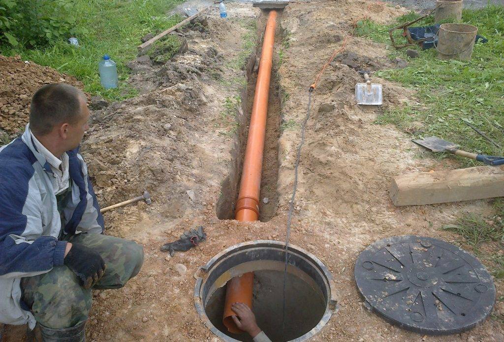 Прокладка канализационных труб в земле. технология. правила снипа