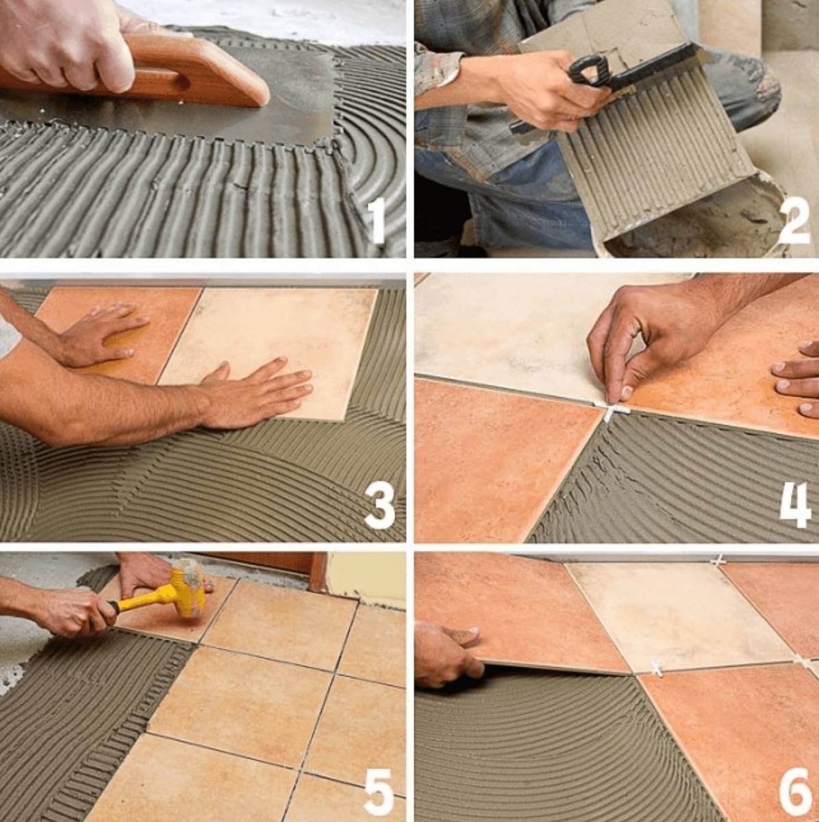 Укладка керамогранита на пол: как правильно класть плитку своими руками