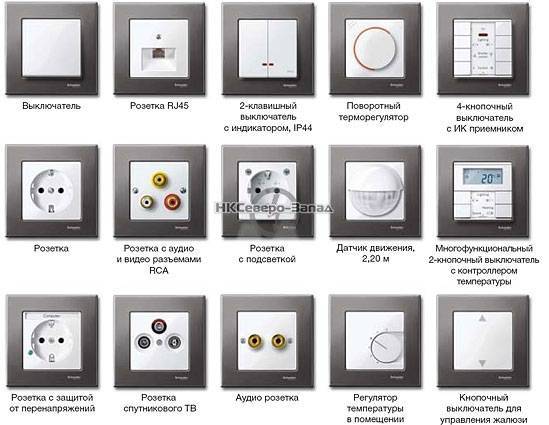 Виды выключателей света для дома - обзор производителей и советы по монтажу (видео + 145 фото)