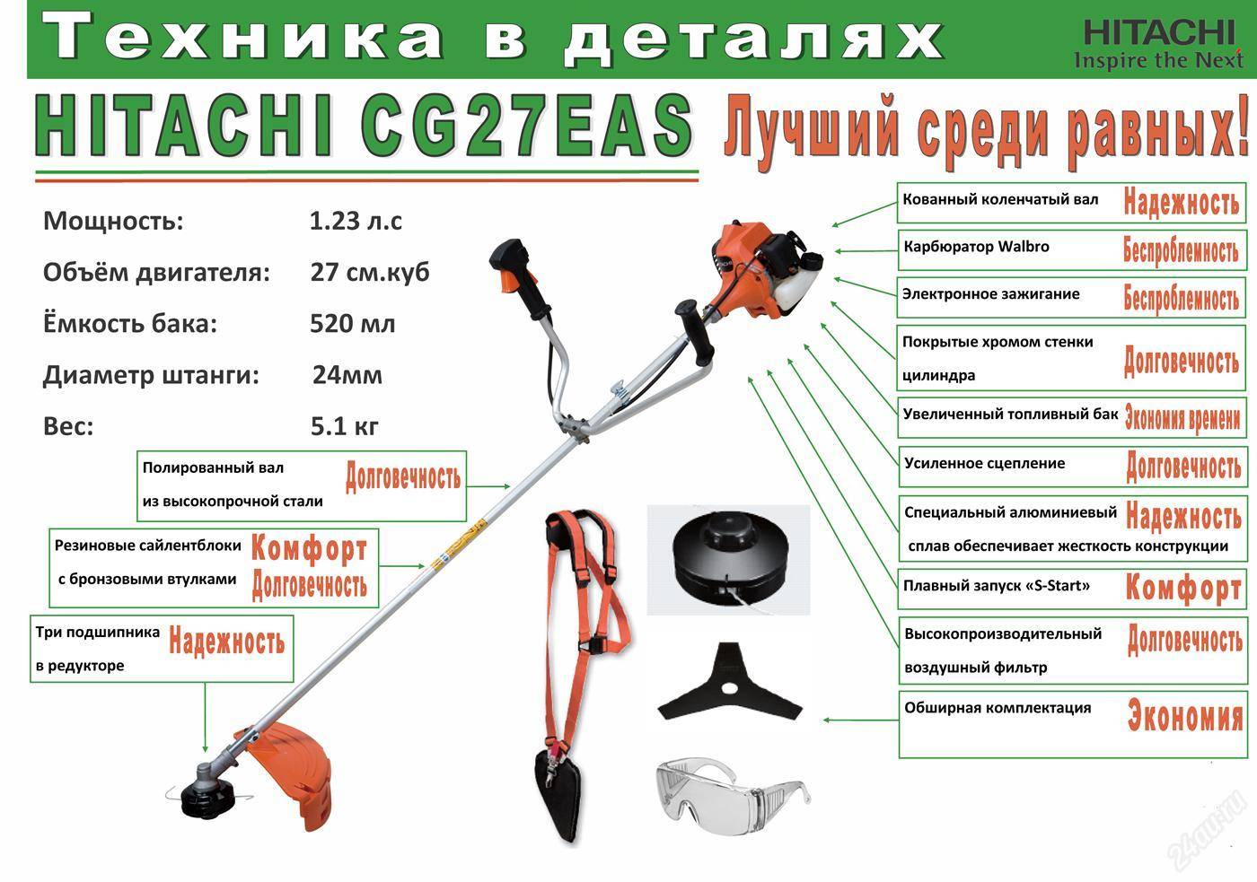 Какой бензиновый триммер лучше выбрать для дачи
