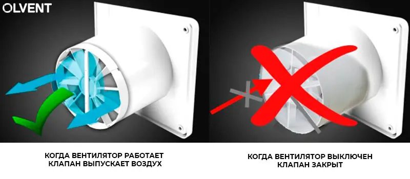 Обратный вентиляционный клапан