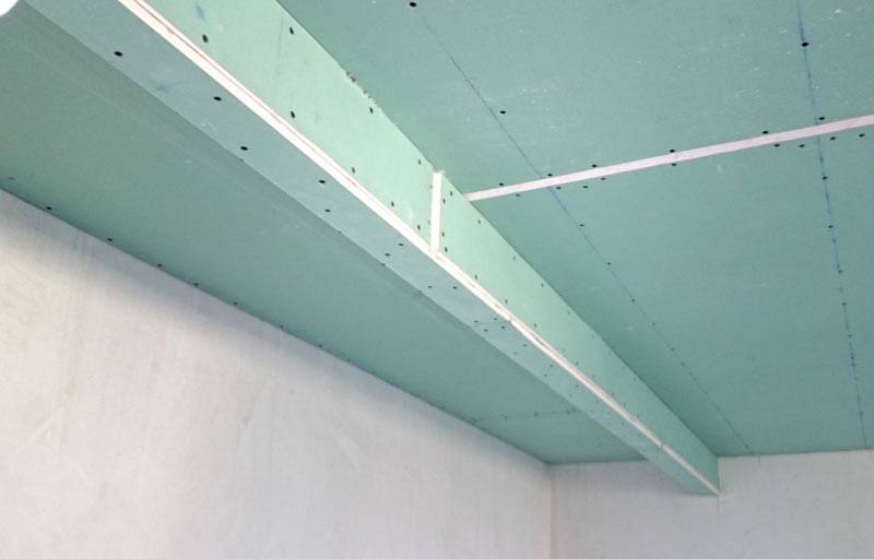 Комбинированный потолок: гипсокартон и натяжной, потолок из гипсокартона, натяжной потолок с гипсокартоном по периметру своими руками, подвесные потолки из гкл, сочетание с натяжным