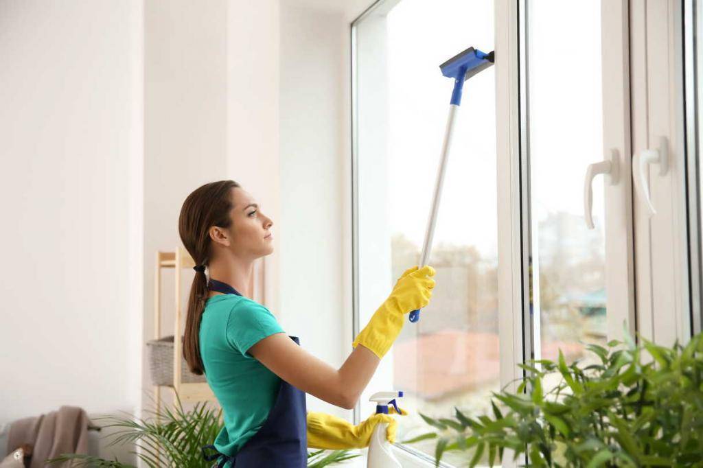 Помыть окна без разводов — всего пару движений, и чистота гарантирована…