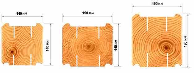 Профилированый брус камерной сушки - отличный материал для строительства деревянного дома