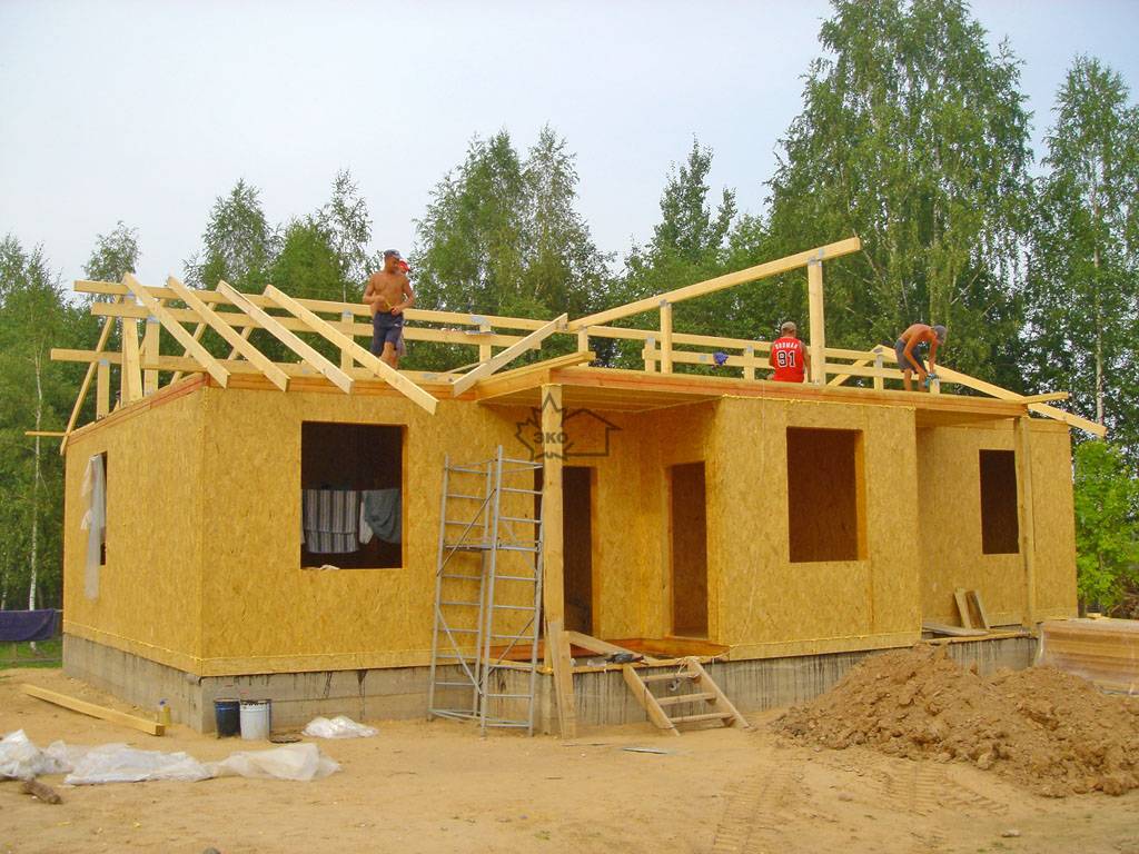 Строительство дома из сип-панелей своими руками: технология, инструкция, монтаж