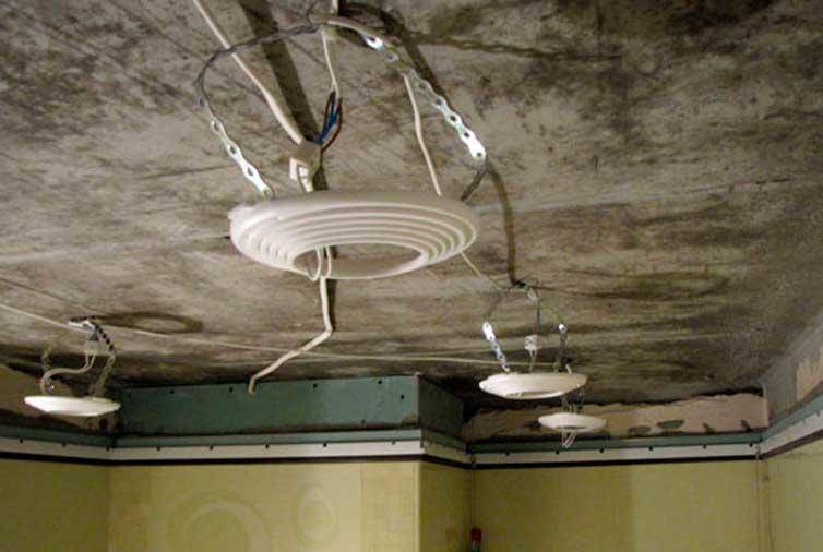 Установка точечных светильников в гипсокартонный потолок