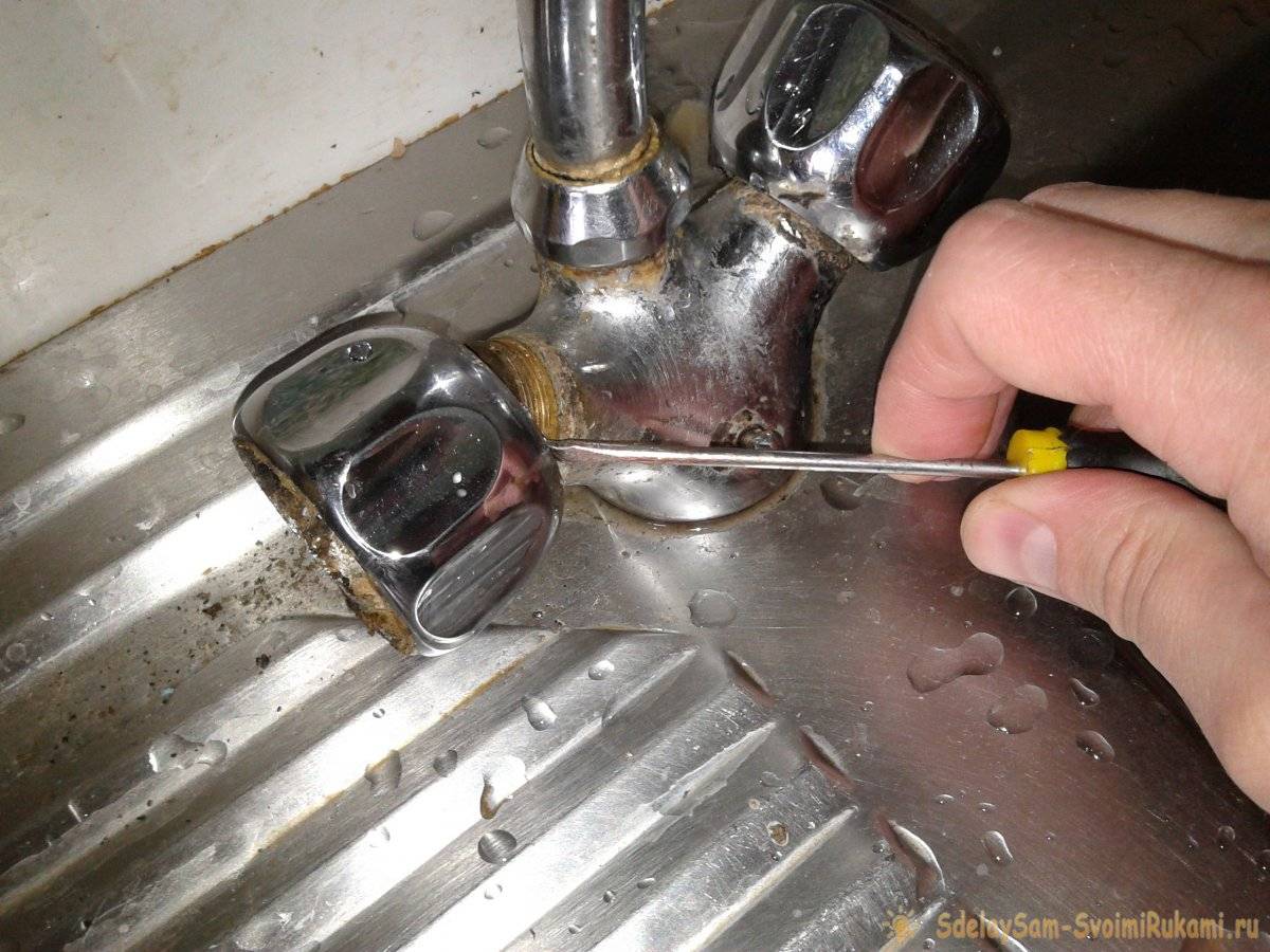 Как починить кран или смеситель