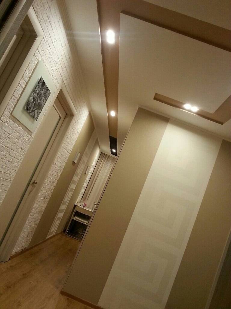 Потолки из гипсокартона в коридоре - всё о гипсокартоне