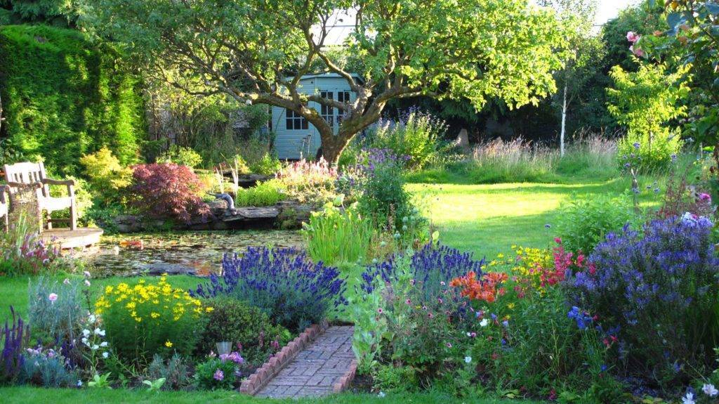 Стиль кантри в ландшафтном дизайне – деревенский уют в саду на даче