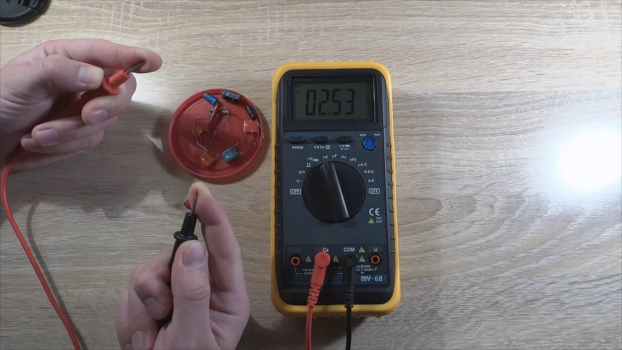 Как проверить конденсатор мультиметром: инструкция с полезными советами