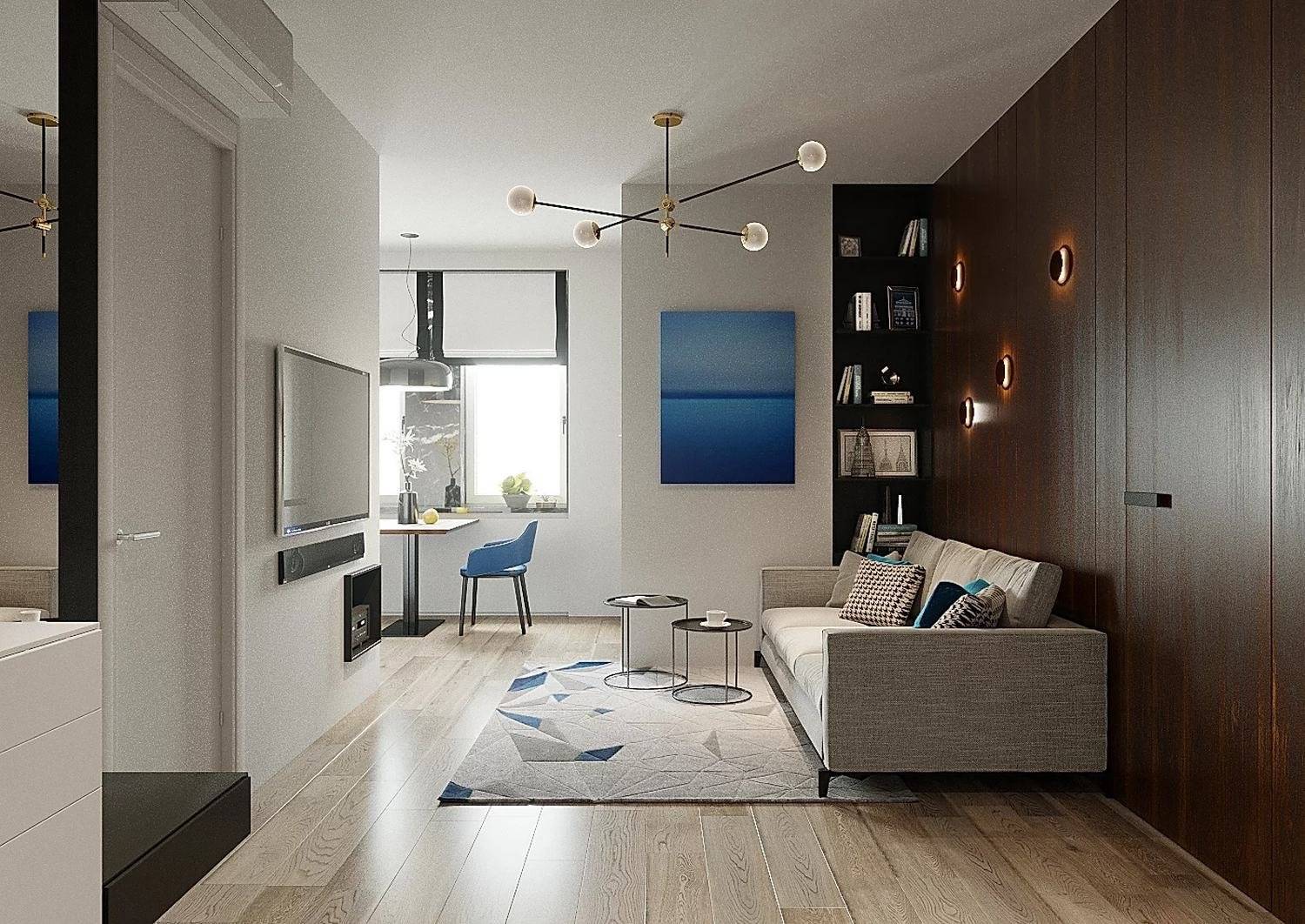 Идеи экономии пространства в маленькой квартире — 50+ фото и видео