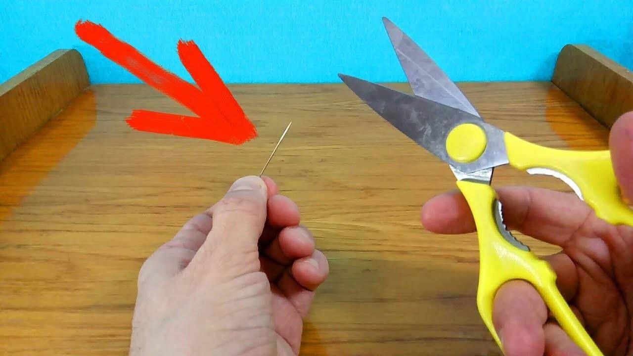 7 способов заточки ножниц в домашних условиях