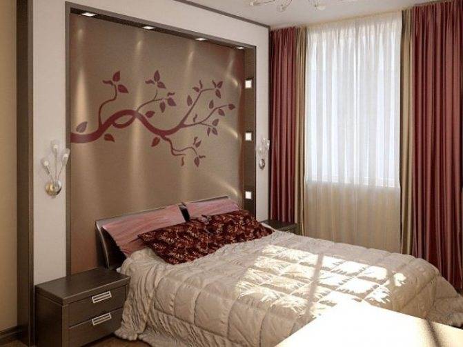 Ниша в спальне (46 фото): как оформить нишу из гипсокартона над кроватью, дизайн интерьера в восточном стиле