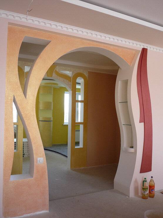 Как сделать арку из гипсокартона - 120 фото-идей и лучших проектов арок для украшения дверного проема