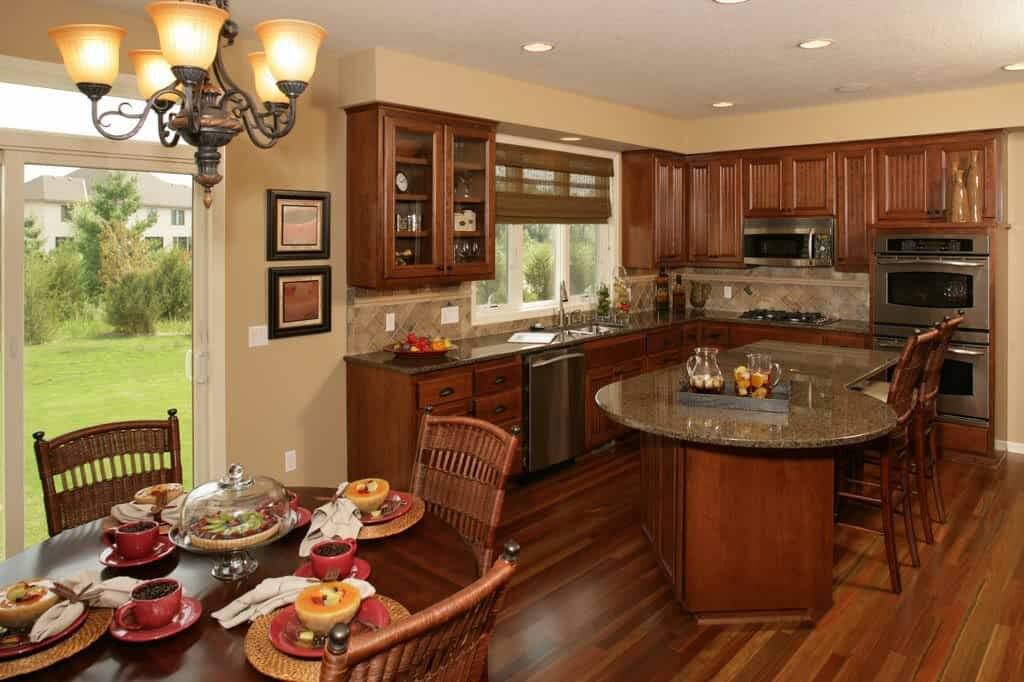 Кухня по фен-шуй: правила расположения помещения в квартире, выбор подходящих цветов и оттенков, фото современных дизайнов