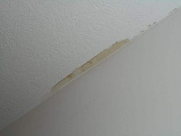 Как убрать желтые пятна на потолке: проверенные способы устранения