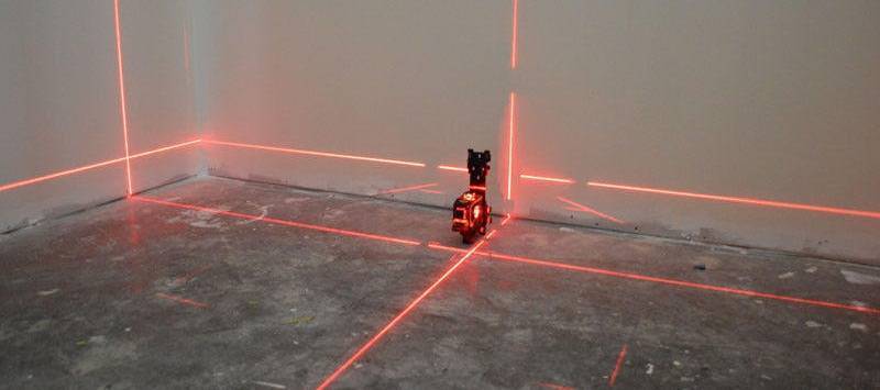 Как правильно выставить маяки по лазерному уровню