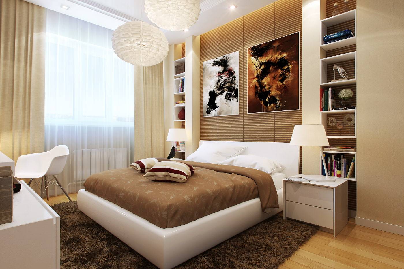 Дизайн маленькой спальни: 90 фото интерьеров — идеи для ремонта - houser.su