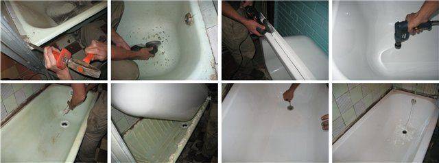 Как отреставрировать ванну – варианты и правила реставрации, восстановления