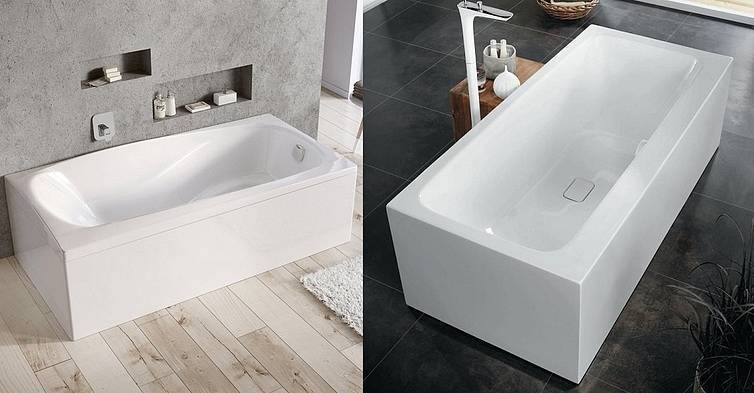 Какую ванну лучше выбрать: акриловая или стальная или чугунная