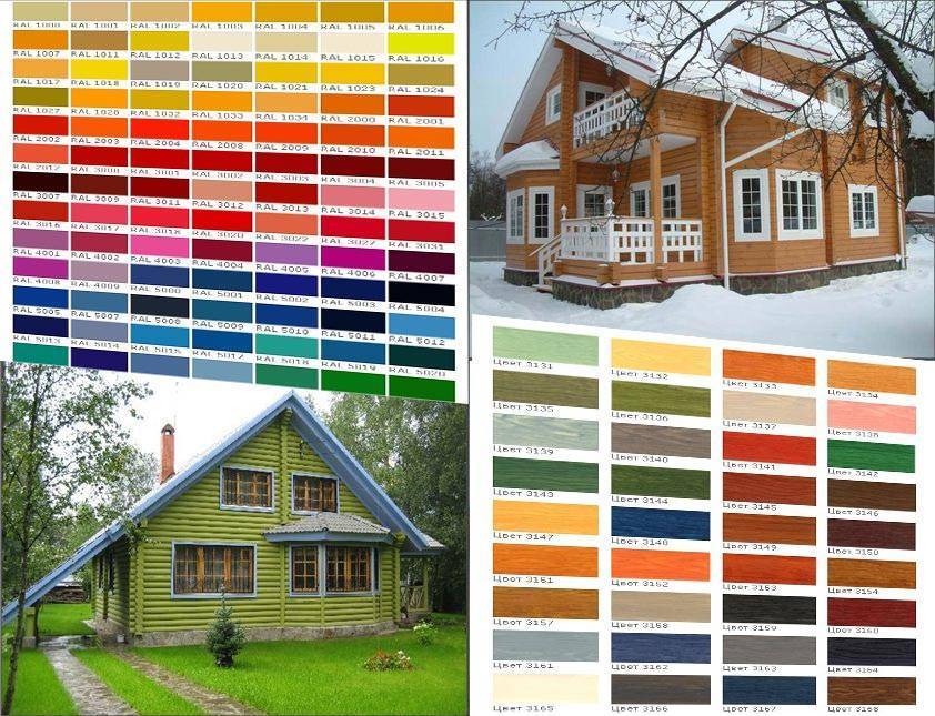 Чем снаружи покрасить деревянный дом: как выбрать цвет и краску