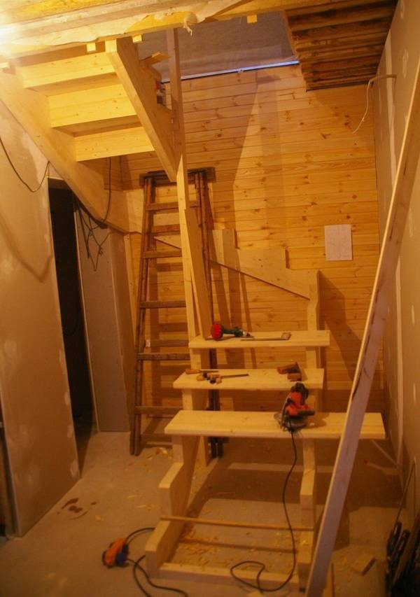 Лестница на второй этаж своими руками - строительство и ремонт