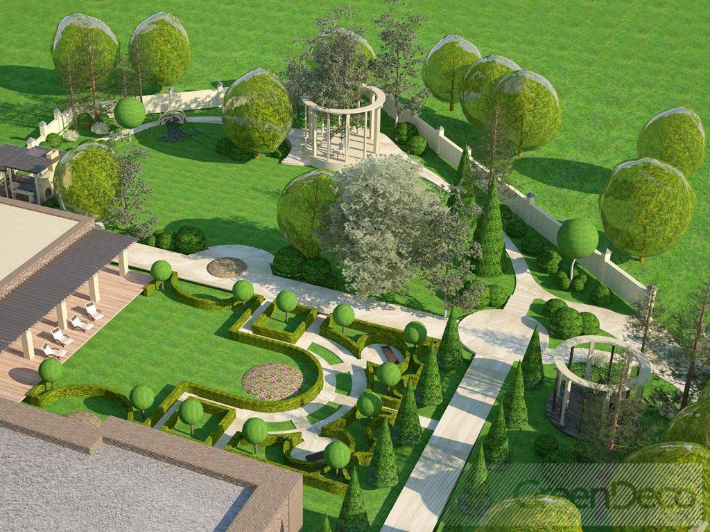 Ландшафтная архитектура и дизайн - садово-парковое строительство