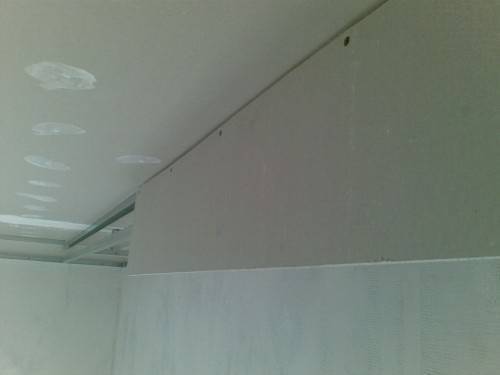Короб из гипсокартона на потолке: с подсветкой, как собрать, монтаж, фото