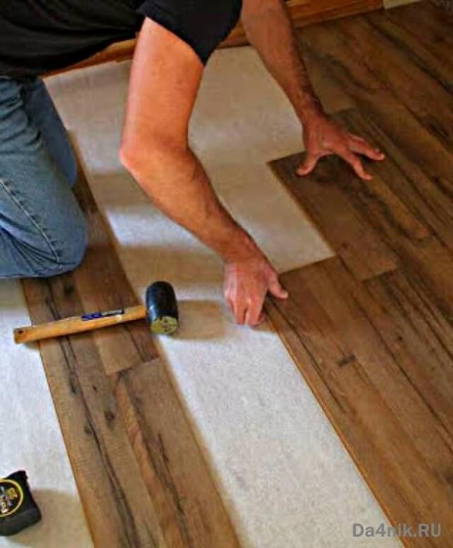 Укладка ламината на бетонный пол: инструкция по монтажу????