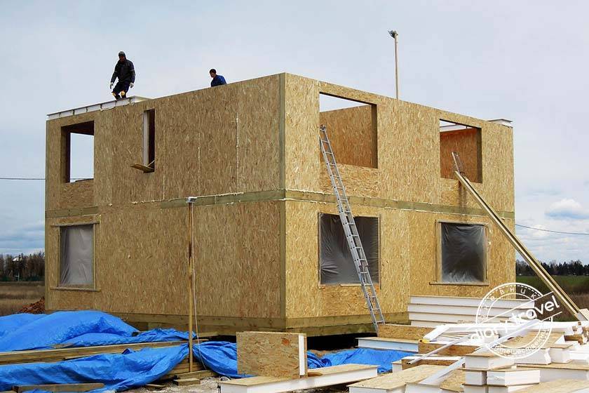 Преимущества домов из сип-панелей. строим из сип-панелей.