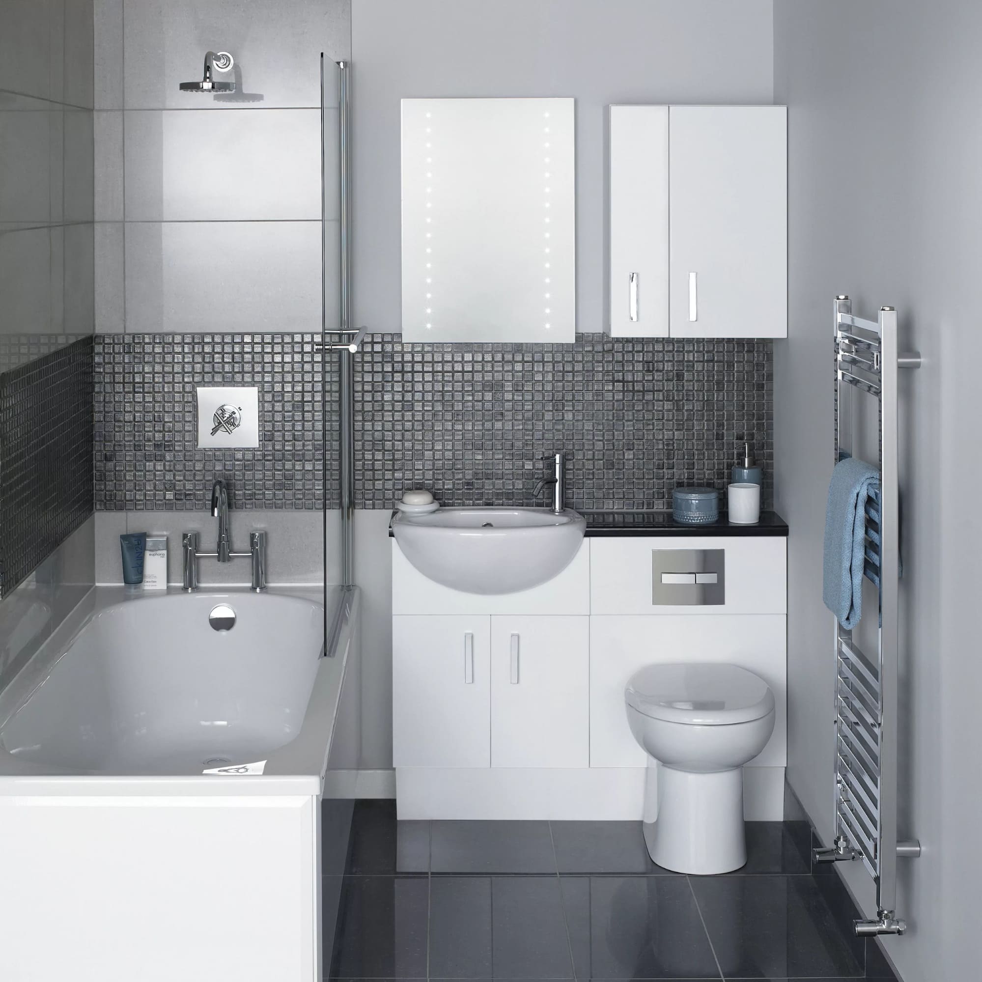 Дизайн ванной комнаты маленького размера - рассматриваем возможные варианты