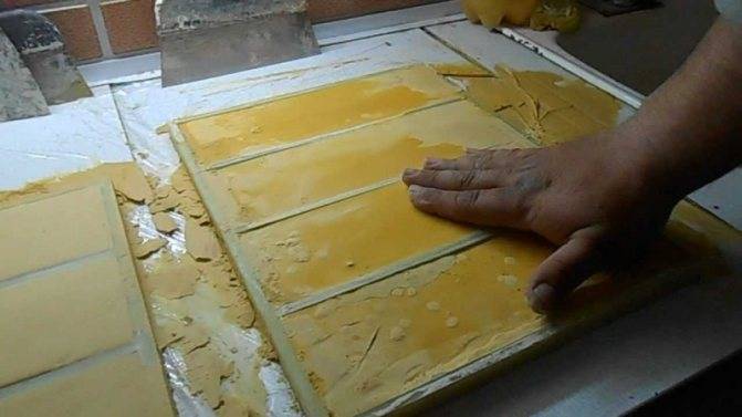 Как сделать декоративную плитку под кирпич своими руками