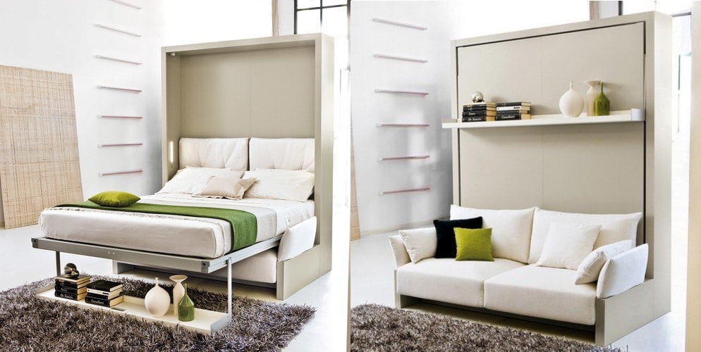 Мебель-трансформер в малогабаритную квартиру: 50 фото современных моделей