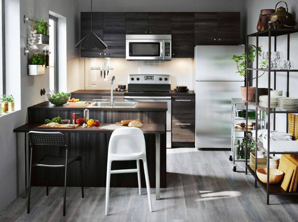 Кухни икеа в интерьере – дизайн кухонной мебели, обзор каталога, стили, сборка и идеи оформления + фото